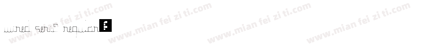 Wired Serif Regular字体转换